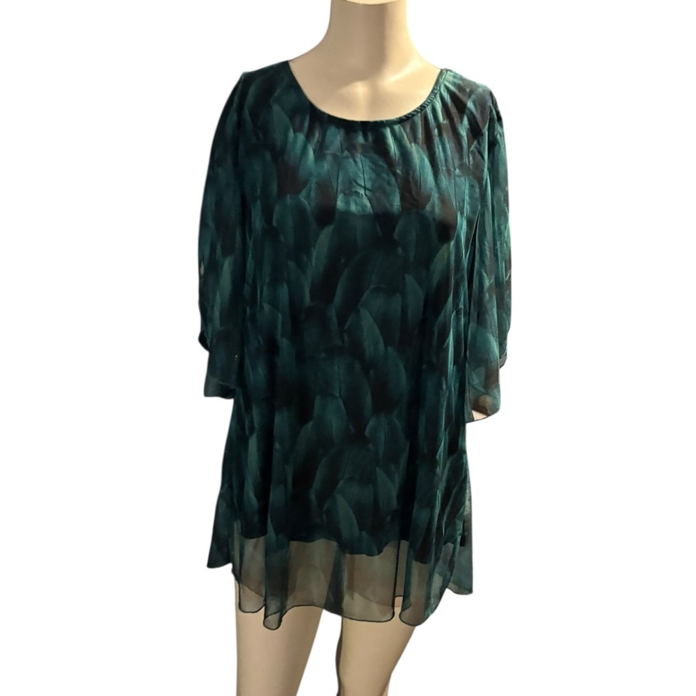 Elegant Green Blouse